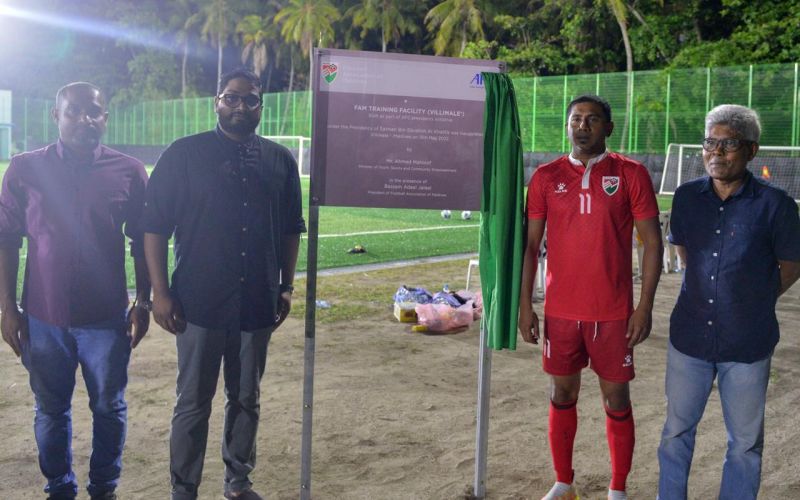 Villimale' training ground opened