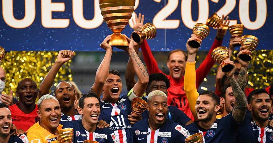 PSG lift the French League cup