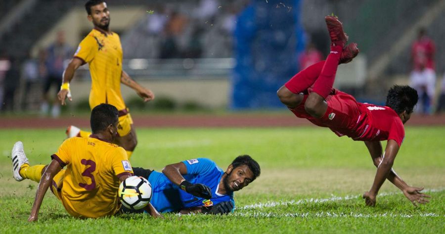 Ten Man Sri Lanka Rally To Deny Favorites Maldives