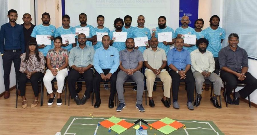 Referee's Course Ends In Male'