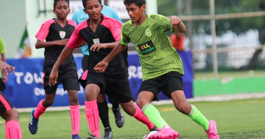 Dhiraagu U-13 Youth League: Maziya Football Academy wins the opening match!