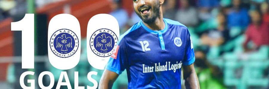 Dhagandey scores 100th goal for the Blues